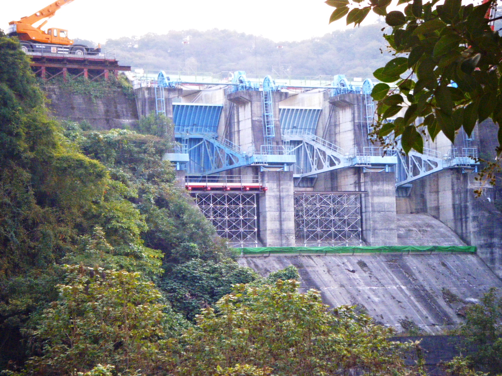 藤井川ダム改修工事（茨城県東茨城郡城里町）